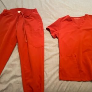 Mandala jogger scrubs set